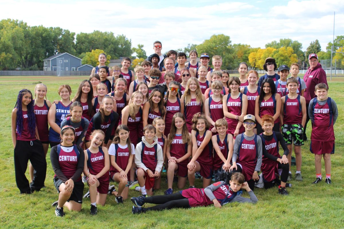 A+group+picture+of+Centurys+cross+country+team+before+the+final+meet.+%282023%29